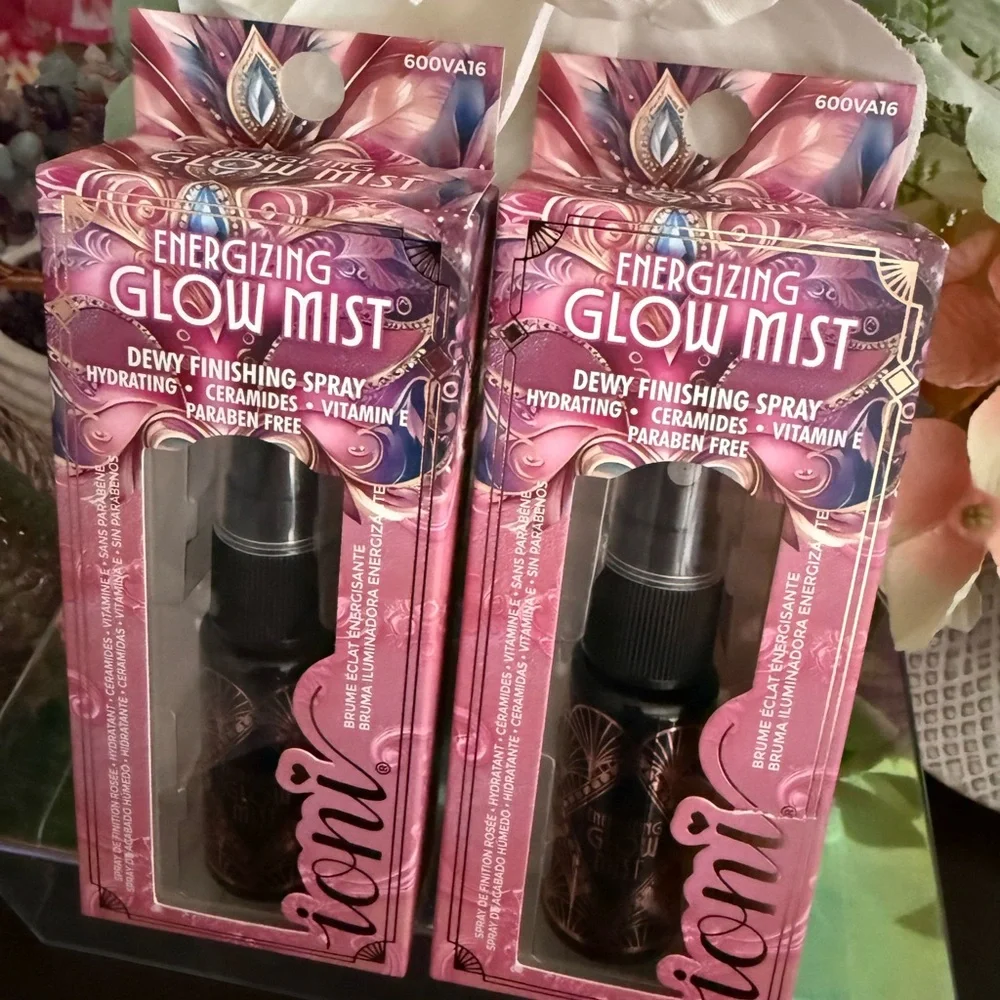 🆕🪷 IONI LIMITED EDITION ENERGIZING “GLOW MIST” DEWY FINISHING SPRAY SET. NEW.